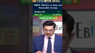 Visaka industries stock up by 15% #stocks #stockmarket #trading
