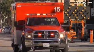 LAFD ALS RESCUE 15 RESPONDING 