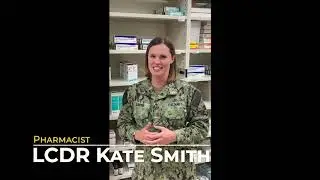 Navy Pharmacist Talks about Leading Through Service for the Medical Service Corps' 73rd Birthday