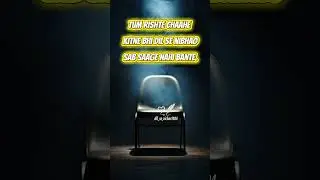 💔 Rishte Aur Sachai | Dil Se Nibhao Phir Bhi | Reality Quotes