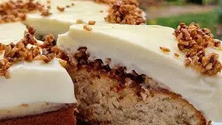Cremiger Haselnuss Pudding Kuchen ~ Haselnuss Kuchen #pudding #cake #kuchen #recipes
