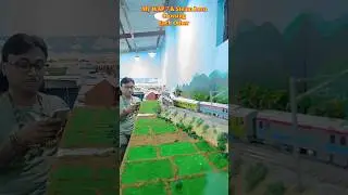 Indian Railways Steam Loco Model & WAP-7 Model | train video #shorts #indianrailways #trainvideo