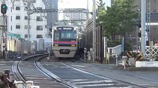 京浜急行電鉄 京急本線 品川第一踏切 通過集