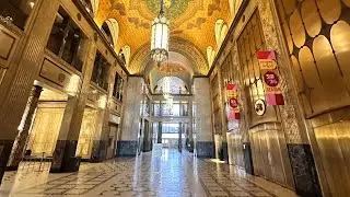 INSIDE AN ART DECO SKYSCRAPER - THE FISHER BUILDING #DETROIT #ARCHITECTURE #MICHIGAN #SKYSCRAPER 