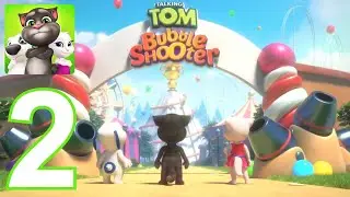 Talking Tom Bubble Shooter - Gameplay Walkthrough Part 2 - Chapter 18-27