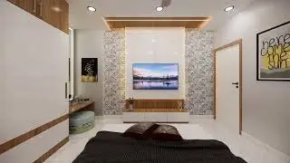 కల్లు చేదిరే Luxurious 2Bhk flat interiors designed by Ram - Happy Home Architects & Interiors.