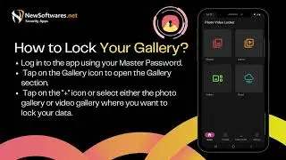 How to Lock Gallery in Photo Video Locker?