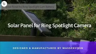 Wasserstein Continuous Surveillance through the Solar Panel for Ring Spotlight Camera