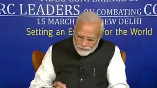 Video Conference of SAARC Leaders on COVID-19