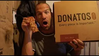 DONATOS SERIOUS CHEESE PIZZA REVIEW