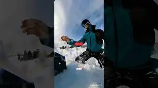 His friend lifted 400lb snowmobile to save him ! #inspiration #motivation #adrenalinerush