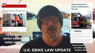 U.K. E-bike Law Update 2024 eBay bans ebike battery sales