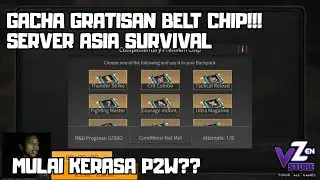 Gacha Belt chip versi gratisan Server Asia Survival😂 | Lifeafter | Vzenstore