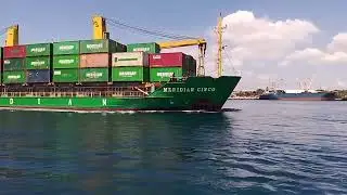 WATCH : MV MERIDIAN CINCO DOCKING AT KUDOS PANACAN PIER DAVAO 🇵🇭