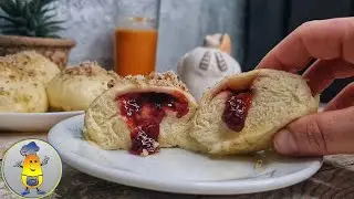 Ged&auml;mpfte Gombovzi &ndash; Luftiges KARPATEN-Dessert mit verschiedenen F&uuml;llungen von COOKISH