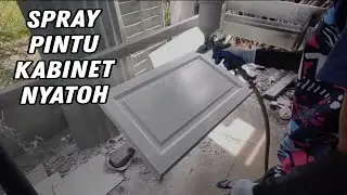 Solid Nyatoh Door Panel vs Jotun Gardex White Semi Gloss || Part 1 Production