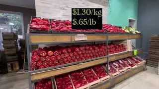 Veggie and Fruit prices in Argentina September 2024 обзор цен на фрукты и овощи в Аргентине #price