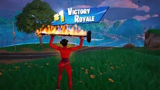*NEW* CARMINE ROSSO SKIN IN FORTNITE PS5 + A VICTORY ROYALE WIN! (SOLO)