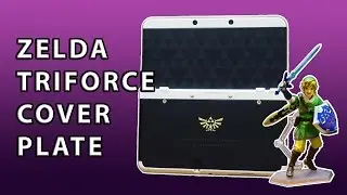 Zelda Triforce Cover Plate for Nintendo New 3DS (Kisekae)