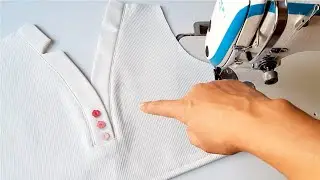 Star neck design cutting and stitching easily lovers Sewing