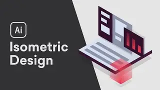 How To Make an Isometric Design in Adobe Illustrator!