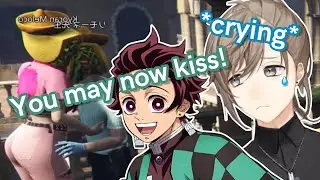 [MADTOWN/ENG] Seiyuu Hanae Natsuki hosts LimoMelo wedding【Nijisanji / Kanae / Meloco Kyoran】