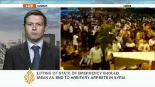 The effects of lifting the emergency law in Syria