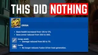 The Orisa Nerf Changed NOTHING