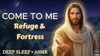 Play This Before Bed: God Is Your Safe Place | 10 Verses on Refuge & Fortress | ASMR Bible Reading