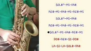 Polka Mi Norteñita Los Contrabandistas Tutorial Saxofon Alto
