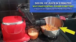 ** ORFELD Masticating Juicer Review ** Pros and Cons of Centrifuge vs Masticating Juicers.