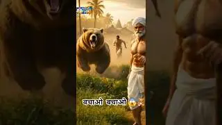 Bear attack in farm 🧸😱#shorts #ai