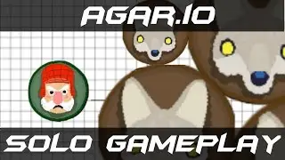 TEAMMATE BETRAYAL!? [Agar.io Solo Gameplay]
