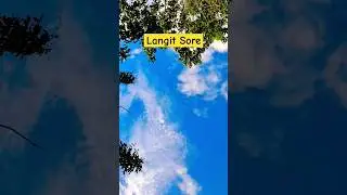 Indahnya Langit Biru #shorts #langit