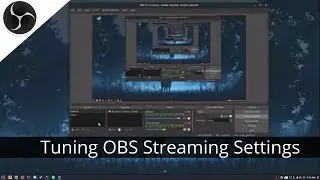 OBS Studio Streaming Settings w NVENC | Linux