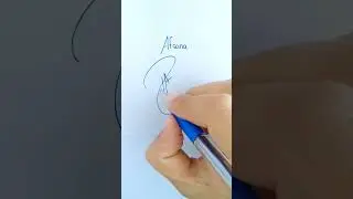 Afsana #name #afsana #sign #signature #a amazing style signature