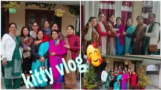 सर्दी की किट्टी पार्टी और गरम गरम गाजर का हलवा , ढेर सारा enjoyments 😉 
