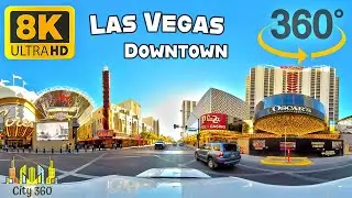 Las Vegas - Downtown Day - VR 360 8K Video
