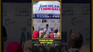 Moment Conservative Influencer Charlie Kirk Shot Dead On Stage In Utah | WION Shorts