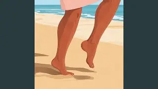 feet in the sand