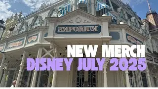 🛍️ NEW Disneyland Paris July 2025 | Emporium Shop Tour Disney Merch Haul | Shopping Merchandise DLP