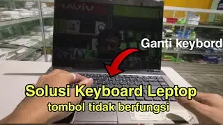 Cara ganti keyboard leptop acer 