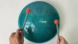 Глюкофон New Wave (NW 50/DS 324) - steel tongue drum Kosmosky