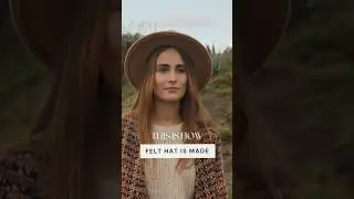 Step by step How to make a Felt Hat