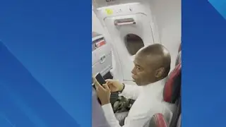 Mayor Eric Adams confronted on flight from Florida