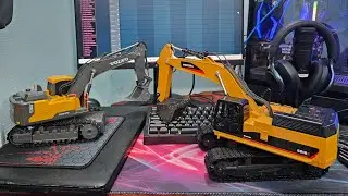 Unboxing new RC excavator new model 