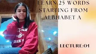 New words to improve vocabulary starting from Albhabet 'A' #english#vocabulary#englishlearning