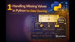 1 Handling Missing Values in Python for Data Cleaning