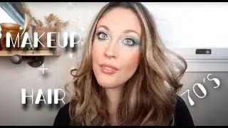 70'S DISCO GRUNGE MAKEUP AND HAIR ✿