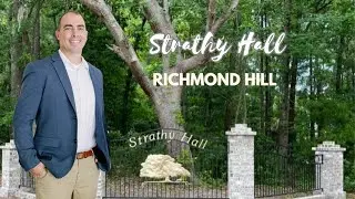 Strathy Hall Neighborhood Drive - Richmond Hill, Georgia